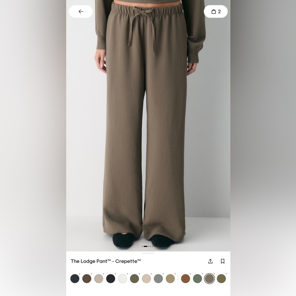 Aritzia lodge pant TALL LONG